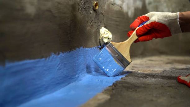 Commercial Interior Drainage System project at a Uniontown, PA business property by SJ Waterproofing Pros